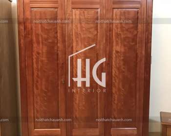 Tủ quần áo xoan đào 3 cánh TA006